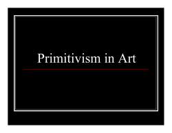 Primitivism in Art