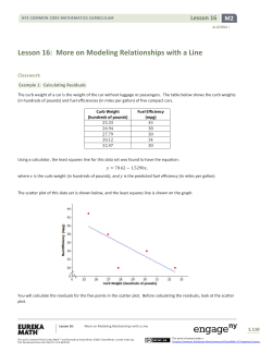 Lesson 16 - EngageNY