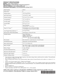 Luna Victory Series Specifications