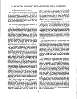 Manual III - Methods for Population Projections