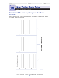 Note Taking Study Guide