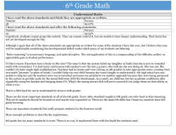 Math-AR 6th Grade