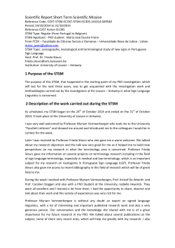 Scientific Report - elexicography.eu