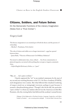 Citizens, Soldiers, and Future Selves