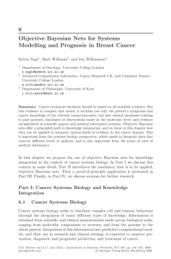 6 Objective Bayesian Nets for Systems Modelling and