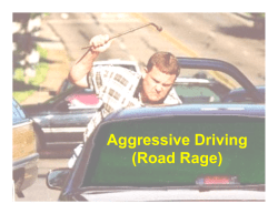 Aggressive Driving (Road Rage)