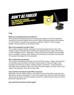 FAQs What is the workplace freedom amendment? Some business