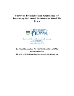 Survey of Techniques and Approaches for Increasing the Lateral