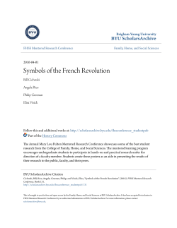 Symbols of the French Revolution - BYU ScholarsArchive
