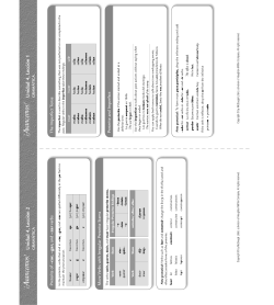 Unidad 4, Lecci&oacute;n 1 GRAM&Aacute;TIC Unidad 4, Lecci&oacute;n 2 GRAM&Aacute;TIC