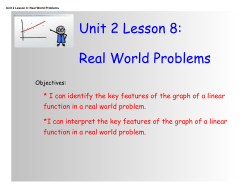 Unit 2 Lesson 8- Real World Problems PDF