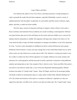 Fast Food Nation Essay