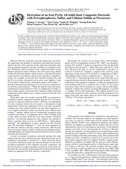 Derivation of an Iron Pyrite All-Solid-State Composite