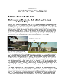 Bricks and Mortar and More - Feb 2012