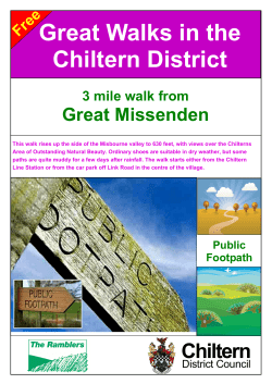 Great Missenden walk - Chiltern District Council