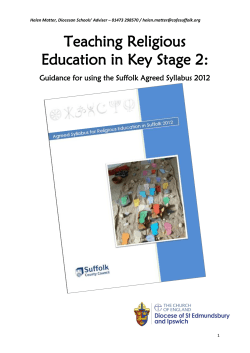 Teaching Religious Education in Key Stage 2: