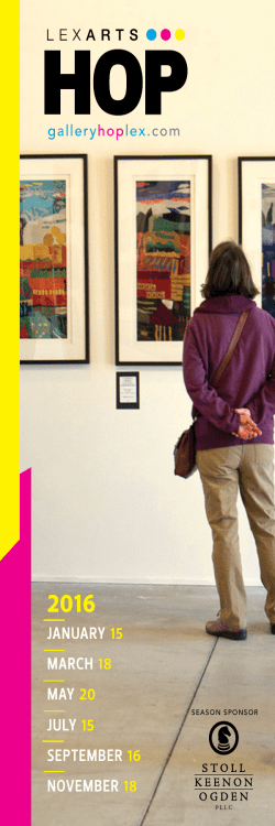 guide - LexArts Gallery HOP