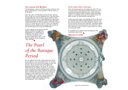 The Pearl of the Baroque Period