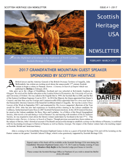 Newsletter 2017 Feb-Mar - Scottish Heritage USA, Inc.