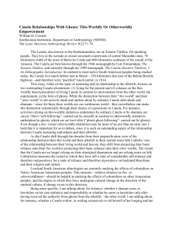 The LATIN AMERICAN ANTHROPOLOGY REVIEW 5(2) 71