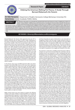 Defying the American Melting Pot Theory