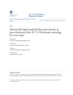 Abnormally high residual dislocation density in pure aluminum after
