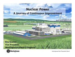 The Westinghouse SMR