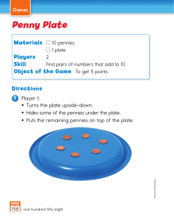 Penny Plate