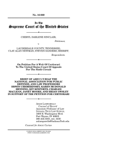 Supreme Court of the United States - National Association for Public