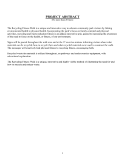 Full Grant Proposal - Florida Department of Environmental Protection