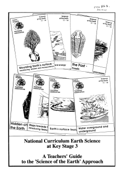 SoE 11-14 Teachers` guide - Earth Science Teachers` Association