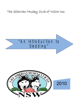 the intro to Sledding Manual PDF