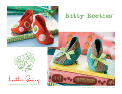 Bitty Booties - Heather Bailey