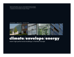 climate/envelope/energy - Architecture Foundation of Oregon