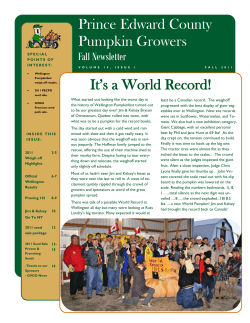 It`s a World Record! Prince Edward County Pumpkin Growers