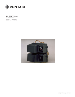 Manual - Pentair Residential Filtration, LLC.