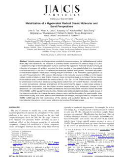 Metallization of a Hypervalent Radical Dimer