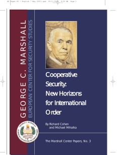 Read full paper... - George C. Marshall European Center for Security