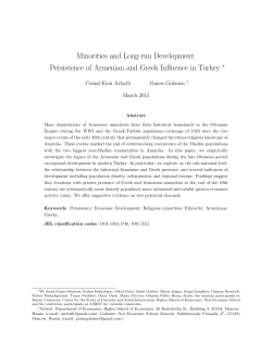 Minorities and Long-run Development