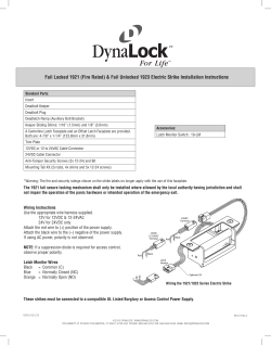1921-23 installation instructions