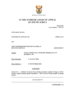 294 / 03 - Department of Justice