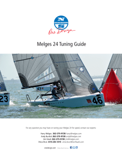 Melges 24 Tuning Guide - North Sails