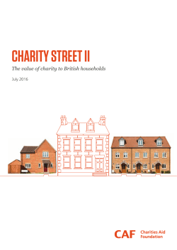 Charity Street II - Charities Aid Foundation