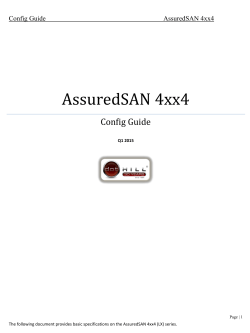 AssuredSAN 4xx4 - Dot Hill Systems