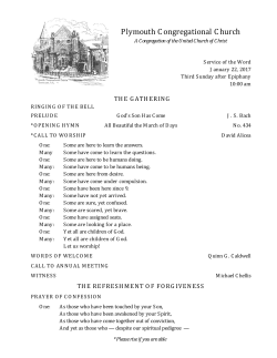 Plymouth C ongregational C hurch