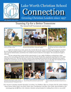 4th Quarter 2011-12 - Lake Worth Christian School