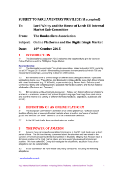 Booksellers Association