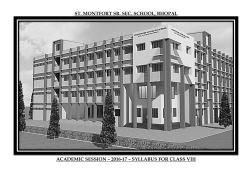 2016-17 &ndash; syllabus for class viii