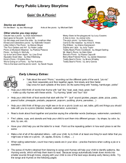 Going on a picnic - Perry Public Library