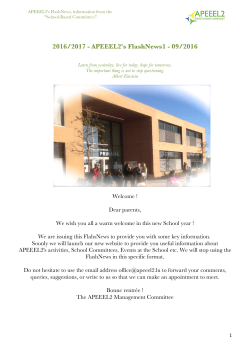 APEEEL2`s FlashNews 1